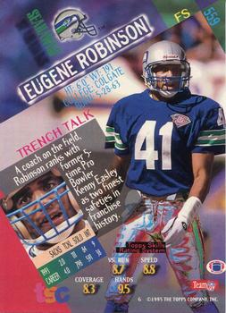 1994 Stadium Club - First Day Issue #559 Eugene Robinson Back