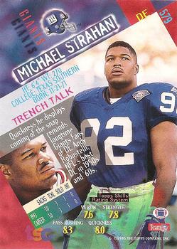 1994 Stadium Club - First Day Issue #579 Michael Strahan Back