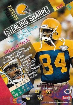 1994 Stadium Club - First Day Issue #595 Sterling Sharpe Back