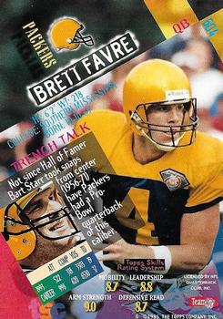 1994 Stadium Club - First Day Issue #604 Brett Favre Back