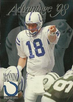 1998 Collector's Edge Advantage - Silver #189 Peyton Manning Front