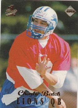 1998 Collector's Edge First Place - 50-Point #19 Charlie Batch Front