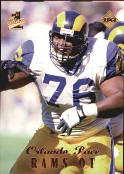 1998 Collector's Edge First Place - 50-Point #166 Orlando Pace Front