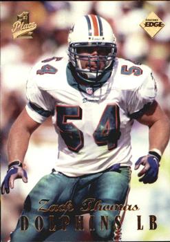 1998 Collector's Edge First Place - 50-Point #215 Zach Thomas Front