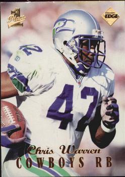 1998 Collector's Edge First Place - 50-Point #222 Chris Warren Front