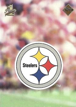 1998 Collector's Edge First Place - 50-Point #CK1 Pittsburgh Steelers Logo Front