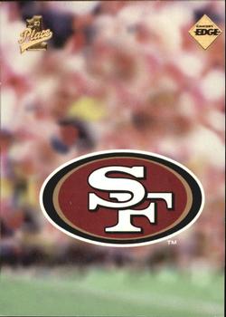 1998 Collector's Edge First Place - 50-Point #CK2 San Francisco 49ers Logo Front
