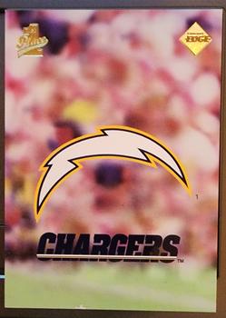 1998 Collector's Edge First Place - 50-Point #CK5 San Diego Chargers Logo Front