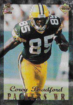1998 Collector's Edge First Place - 50-Point Silver Border #29 Corey Bradford Front