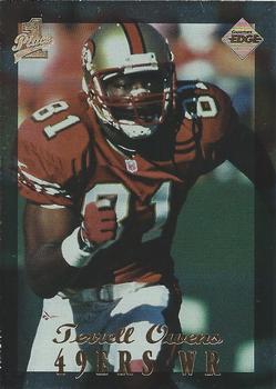1998 Collector's Edge First Place - 50-Point Silver Border #165 Terrell Owens Front