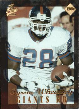 1998 Collector's Edge First Place - 50-Point Silver Border #224 Tyrone Wheatley Front