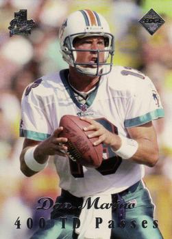 1998 Collector's Edge First Place - Record Setters #136 Dan Marino Front