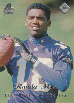 1998 Collector's Edge First Place - Record Setters #157 Randy Moss Front
