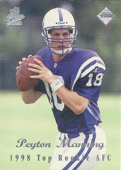 1998 Collector's Edge First Place - Record Setters #135 Peyton Manning Front