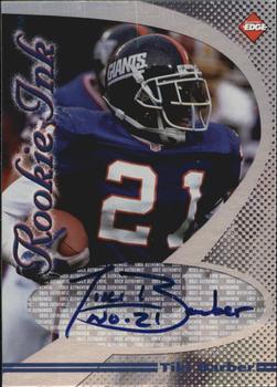 1998 Collector's Edge First Place - Rookie Ink #NNO Tiki Barber Front