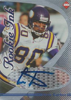 1998 Collector's Edge First Place - Rookie Ink #NNO Cris Carter Front
