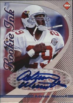1998 Collector's Edge First Place - Rookie Ink #NNO Adrian Murrell Front
