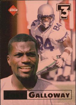 1998 Collector's Edge First Place - Triple Threat #8 Joey Galloway Front