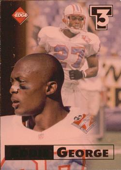 1998 Collector's Edge First Place - Triple Threat #9 Eddie George Front