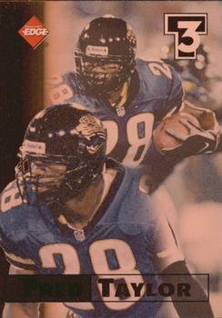 1998 Collector's Edge First Place - Triple Threat #26 Fred Taylor Front