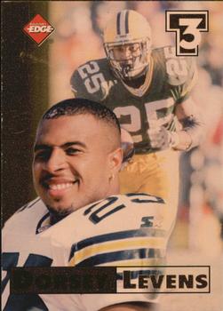 1998 Collector's Edge First Place - Triple Threat #37 Dorsey Levens Front