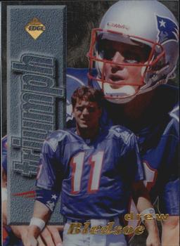 1998 Collector's Edge First Place - Triumph #NNO Drew Bledsoe Front