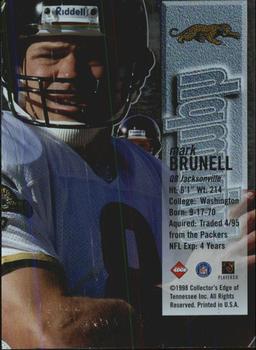 1998 Collector's Edge First Place - Triumph #NNO Mark Brunell Back