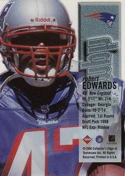 1998 Collector's Edge First Place - Triumph #NNO Robert Edwards Back