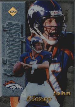 1998 Collector's Edge First Place - Triumph #NNO John Elway Front