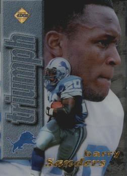 1998 Collector's Edge First Place - Triumph #NNO Barry Sanders Front