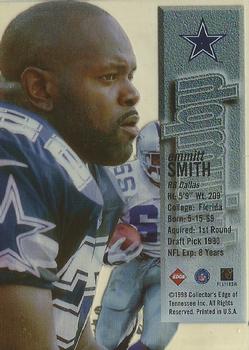 1998 Collector's Edge First Place - Triumph #NNO Emmitt Smith Back