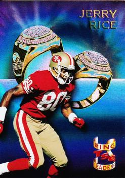 1994 Stadium Club - Ring Leaders #6 Jerry Rice Front