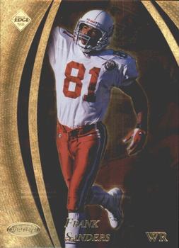 1998 Collector's Edge Masters - Gold Redemption SN100 #5 Frank Sanders Front