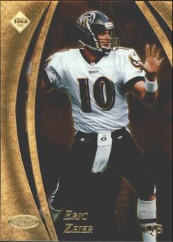 1998 Collector's Edge Masters - Gold Redemption SN100 #18 Eric Zeier Front