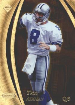 1998 Collector's Edge Masters - Gold Redemption SN100 #44 Troy Aikman Front