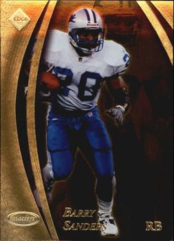 1998 Collector's Edge Masters - Gold Redemption SN100 #64 Barry Sanders Front