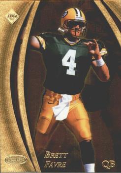 1998 Collector's Edge Masters - Gold Redemption SN100 #66 Brett Favre Front