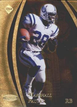1998 Collector's Edge Masters - Gold Redemption SN100 #71 Marshall Faulk Front