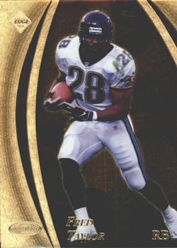 1998 Collector's Edge Masters - Gold Redemption SN100 #79 Fred Taylor Front
