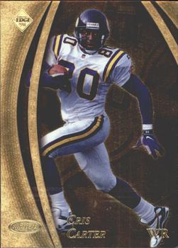 1998 Collector's Edge Masters - Gold Redemption SN100 #92 Cris Carter Front