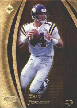 1998 Collector's Edge Masters - Gold Redemption SN100 #94 Brad Johnson Front