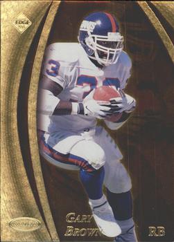 1998 Collector's Edge Masters - Gold Redemption SN100 #110 Gary Brown Front
