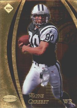 1998 Collector's Edge Masters - Gold Redemption SN100 #115 Wayne Chrebet Front