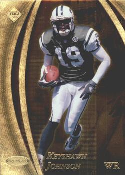 1998 Collector's Edge Masters - Gold Redemption SN100 #117 Keyshawn Johnson Front