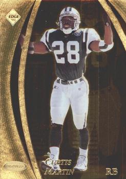 1998 Collector's Edge Masters - Gold Redemption SN100 #119 Curtis Martin Front