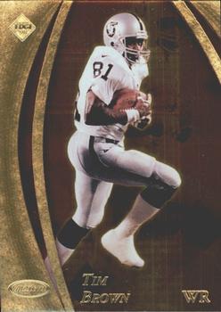 1998 Collector's Edge Masters - Gold Redemption SN100 #121 Tim Brown Front