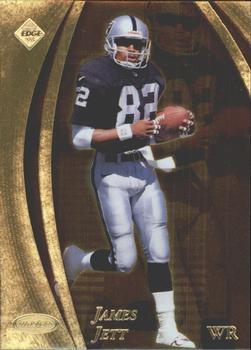 1998 Collector's Edge Masters - Gold Redemption SN100 #123 James Jett Front