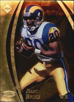 1998 Collector's Edge Masters - Gold Redemption SN100 #137 Isaac Bruce Front