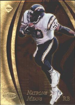 1998 Collector's Edge Masters - Gold Redemption SN100 #141 Natrone Means Front