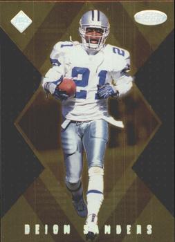 1998 Collector's Edge Masters - Gold Redemption SN100 #S173 Deion Sanders Front